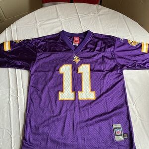 Purple NFL Jersey with Number 11